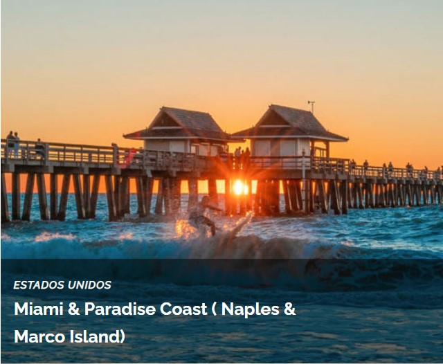 Pacote miami e paradise coast