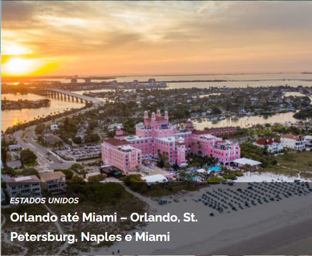 Pacote Orlando até miami