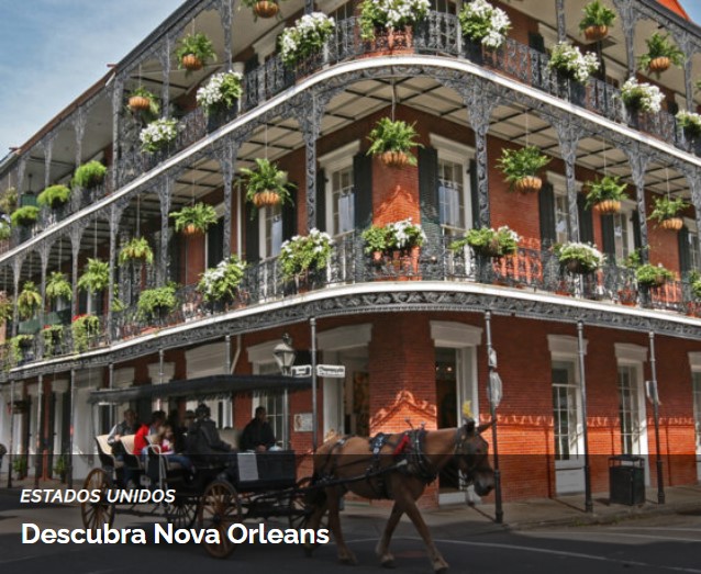Pacote Descubra nova orleans