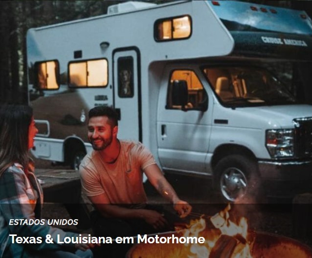pacote texas e lousiana em motorhome